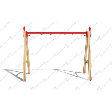 Качели основа брус металл тип 2 Двойные