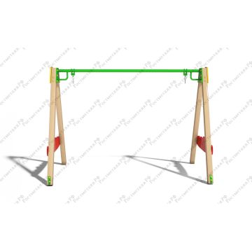 Качели основа брус металл тип 1 Одинарные