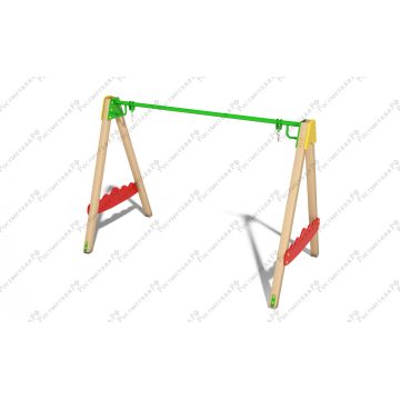 Качели основа брус металл тип 1 Одинарные