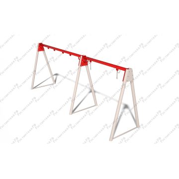 Качели основа Металл Плюс тип 3 Тройные