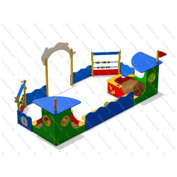 ДИК Песочный дворик Пароход