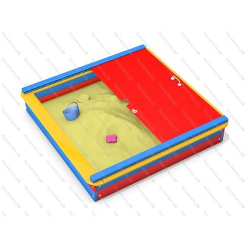 Песочница с крышкой