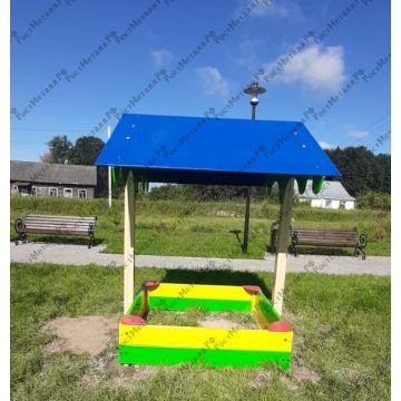 Песочница с навесом