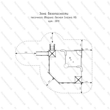 ДИК Песочный дворик Лесная сказка КБ