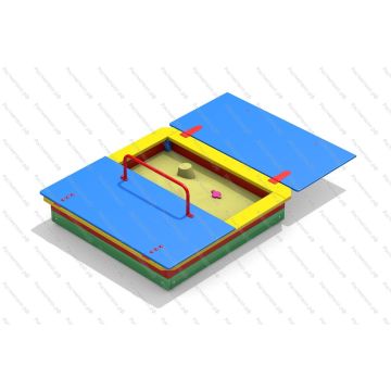 Песочница с крышкой 02