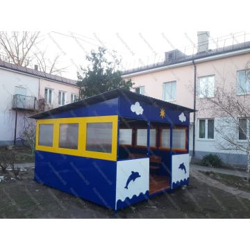 Теневой навес игровой Дельфин 20 м2