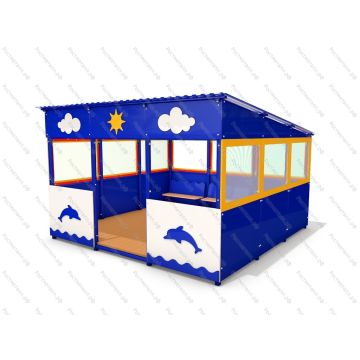 Теневой навес игровой Дельфин 30 м2