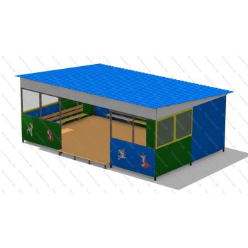 Теневой навес №7    40 м2