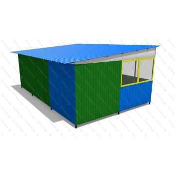 Теневой навес №7    40 м2