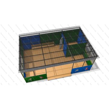Теневой навес №7    40 м2