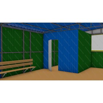 Теневой навес №7    40 м2