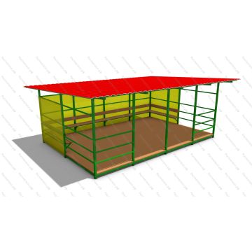 Теневой навес №8    24 м2