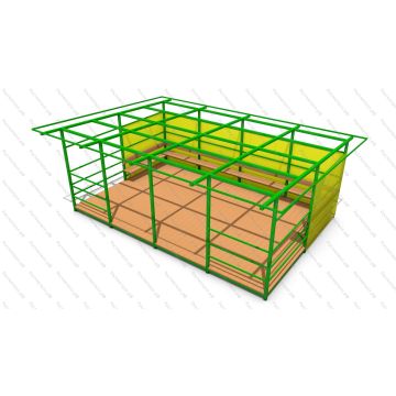 Теневой навес №8    24 м2