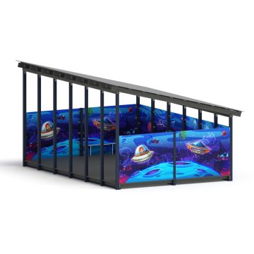 Теневой навес Космос №11 24 м2