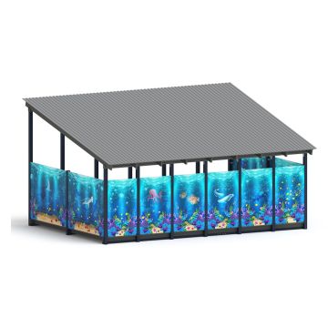 Теневой навес Морской №12 24 м2