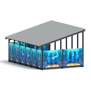 Теневой навес Морской №12 24 м2