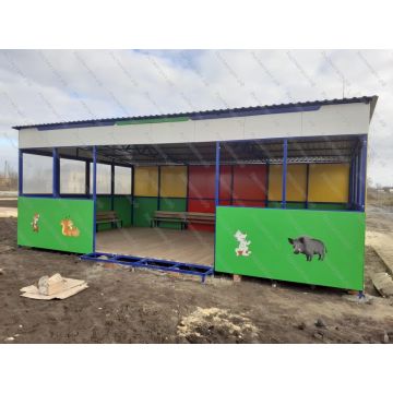 Теневой навес №5   48м2