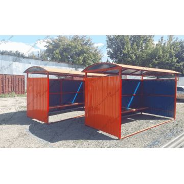 Автобусная остановка  ОМ-6 4м профнастил