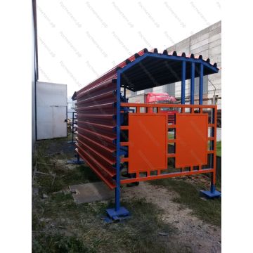 Автобусная остановка Волна 4м профлист