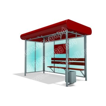 Автобусная остановка Курорт 4м Монолит