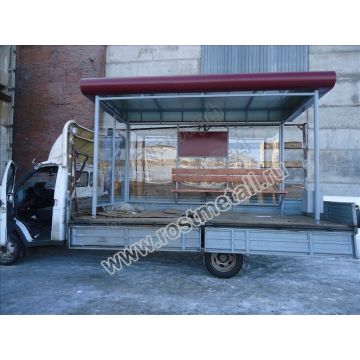 Автобусная остановка Курорт 4м Монолит