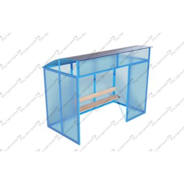 Автобусная остановка  Ракушка 3м мини