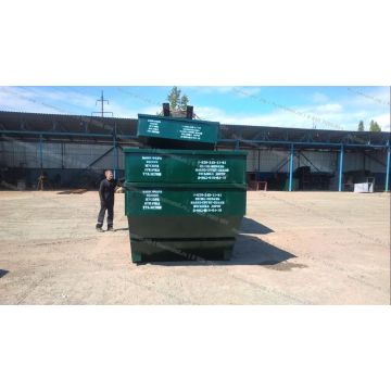 Бункер контейнер для мусора объемом 8 м3