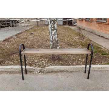 Скамейка уличная Эконом без спинки