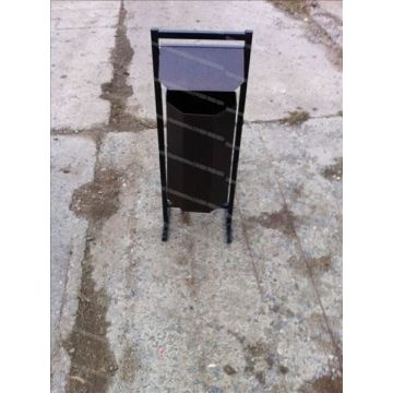 Урна Классика 20л с крышкой бронза