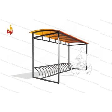 Велопарковка с навесом