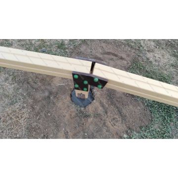 Бревно гимнастическое, односкатное