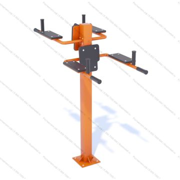 Тренажер уличный Брусья-пресс КВ