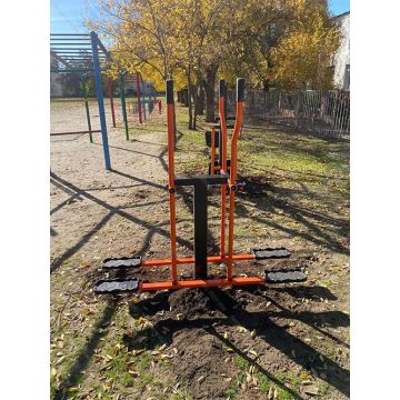 Тренажер уличный Лыжник для двоих КВ